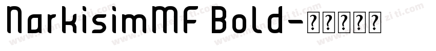 NarkisimMF Bold字体转换